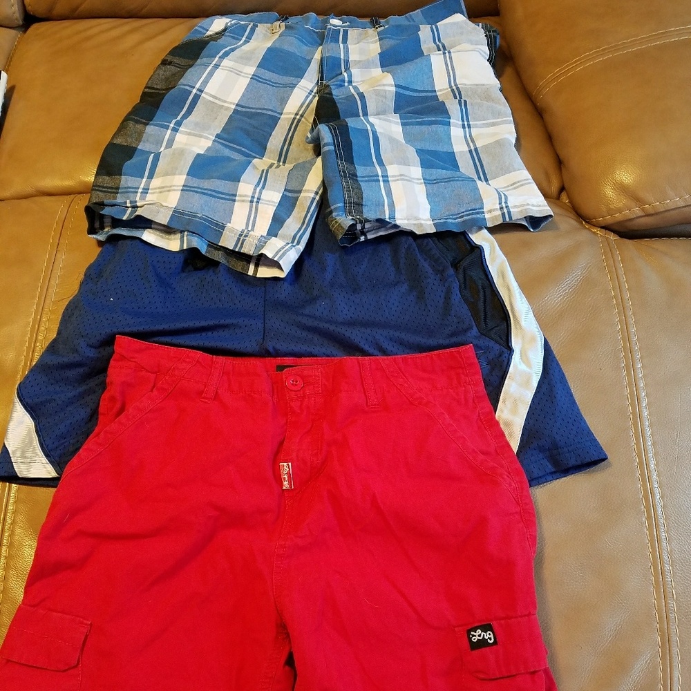 3 pairs of young boy's shorts size 18